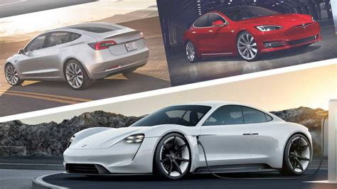 2020 Porsche Taycan Vs Tesla Model S & Model 3: How Do They Compare ...