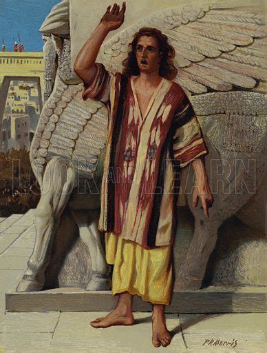 Jonah preaching in Nineveh stock image | Look and Learn