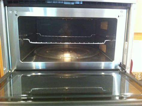 Make the interior of a stainless steel microwave easier to clean with an application … | Digital ...