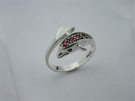 Dolphin Ring Dolphin Silver Ring Dolphin Ring for Her - Etsy