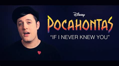 If I Never Knew You - Disney's Pocahontas - One Man Duet - Nick Pitera (cover) - YouTube