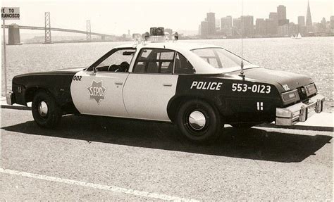 San Francisco Police Car c1980