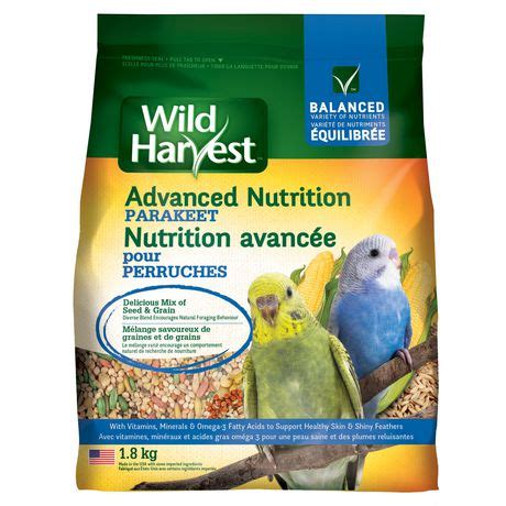 Wild Harvest Advanced Nutrition Parakeet Bird Food | Walmart Canada