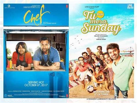 It's a Friday clash between Chef and Tu Hai Mera Sunday! | Filmfare.com