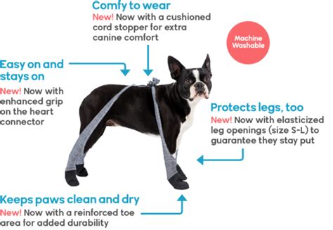 Walkee Paws Adjustable Fit Outdoor Leggings - PawFlex | Paw Bandages ...