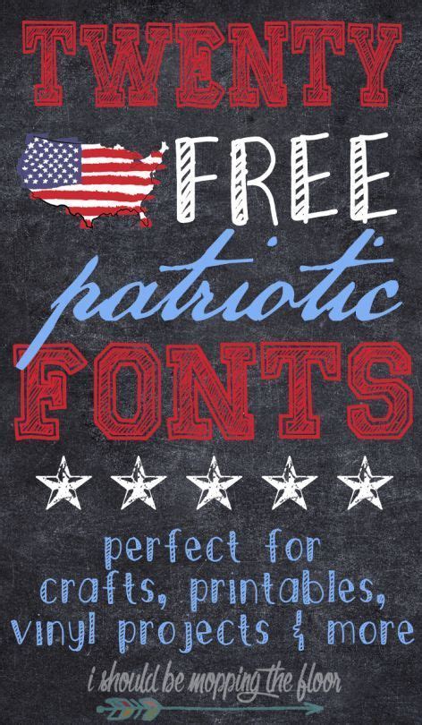 21 free patriotic font downloads – Artofit