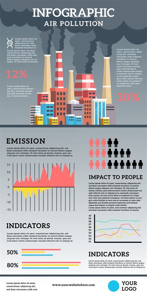 infographic air pollution with city highly air pollution illustration. vector design 3579545 ...