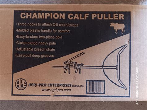 Champion Calf Puller Never Used | EstateSales.org