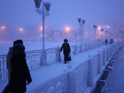 Residents of Yakutsk in northeastern Siberia during a cold snap | Yakutsk, Coldest city on earth ...