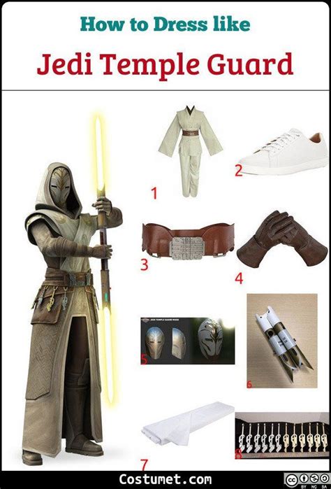 The Jedi Temple Guard (Star Wars) Costume for Cosplay & Halloween 2023 | Jedi temple guard ...