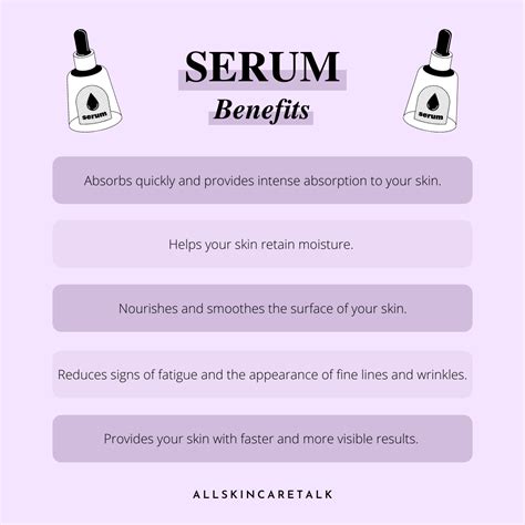 💧 Serum Benefits 💧 : r/AllSkinCareTalk