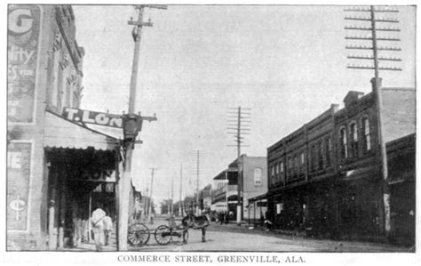 WestCommerce Street (Downtown) | Greenville alabama, Alabama, History