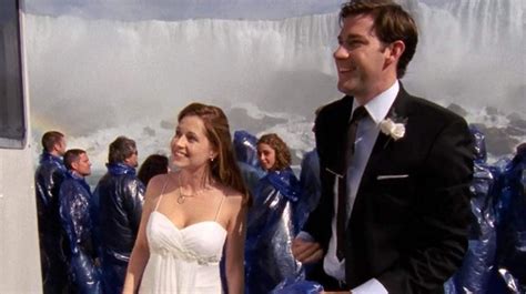 Jim And Pam's Wedding On The Office Almost Ended With A Bizarre Tragedy