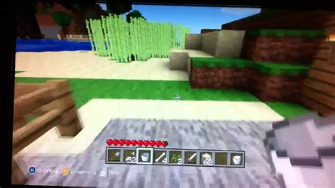 TOB: minecraft Xbox 360 edition water bucket glitch - YouTube