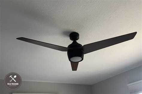 How to Install a Modern Ceiling Fan - Field Treasure Designs