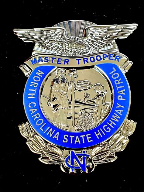 North Carolina Highway Patrol Master Trooper - COLLECTORS-BADGES.COM