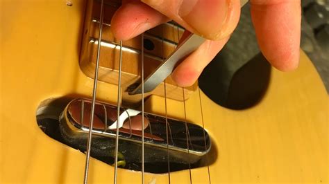 Quick Tip: Tele Truss Rod Adjustment — Haze Guitars