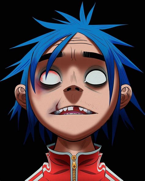 2D (Gorillaz) in “Friday 13th” | Gorillaz art, Gorillaz, Gorillaz band members