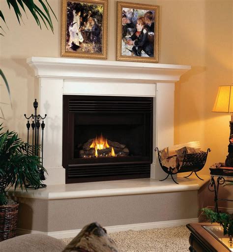 Mantel Decorations : IDEAS & INSPIRATIONS : Amazing Elegant White Fireplace Mantel Design i ...