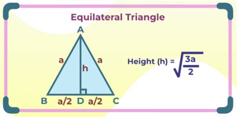 Equilateral Triangle - Definition, Examples, Formulas