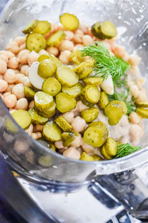 Creamy Dill Pickle Hummus Recipe - Lynn's Way of Life