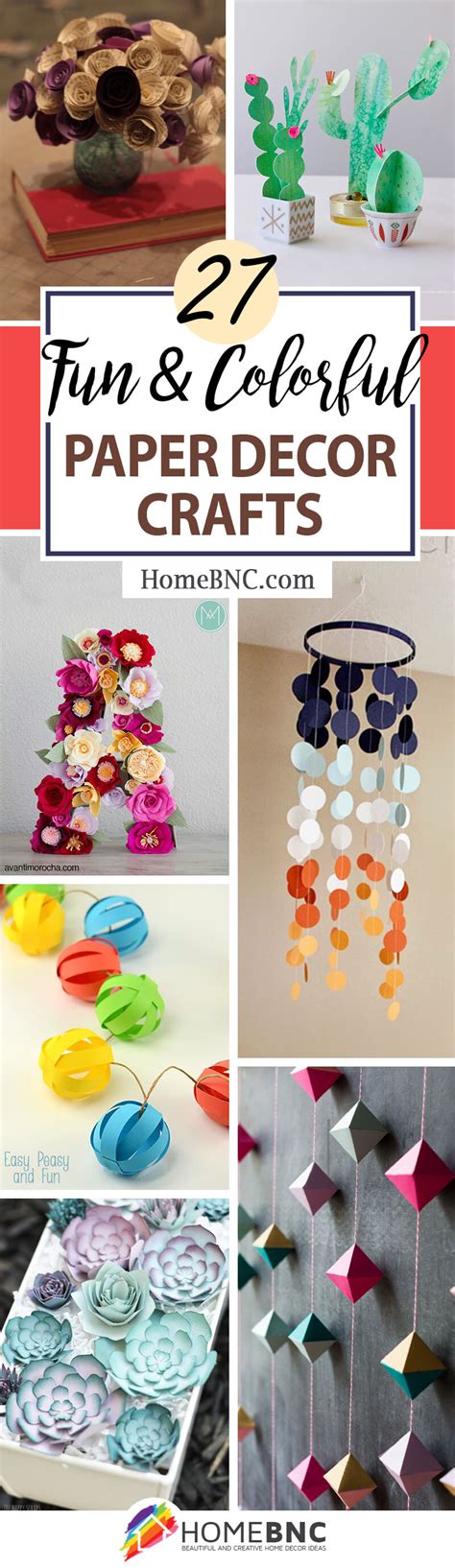 27 Best Paper Decor Crafts (Ideas and Designs) for 2023