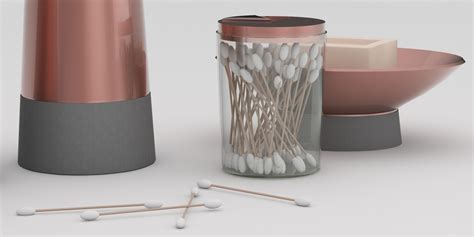 ArtStation - Bathroom Accessories copper 1 | Resources