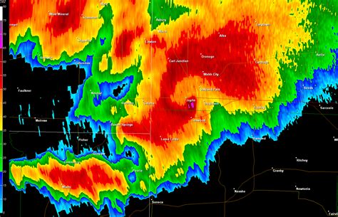 EF-5 tornado near Joplin, MO on May 22, 2011; the hook is near the ...