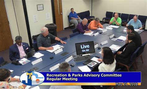 Recreation & Parks Advisory Committee | Jacksonville, NC - Official Website