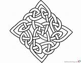 Celtic Knots Design Coloring Pages sketch template