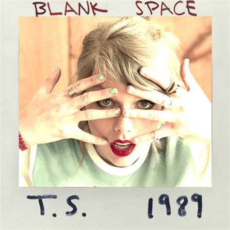 Blank Space Taylor Swift Album Cover