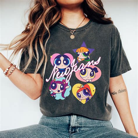 Newjeans X the Powerpuff Girls Shirt Newjeans Get up Fanart - Etsy