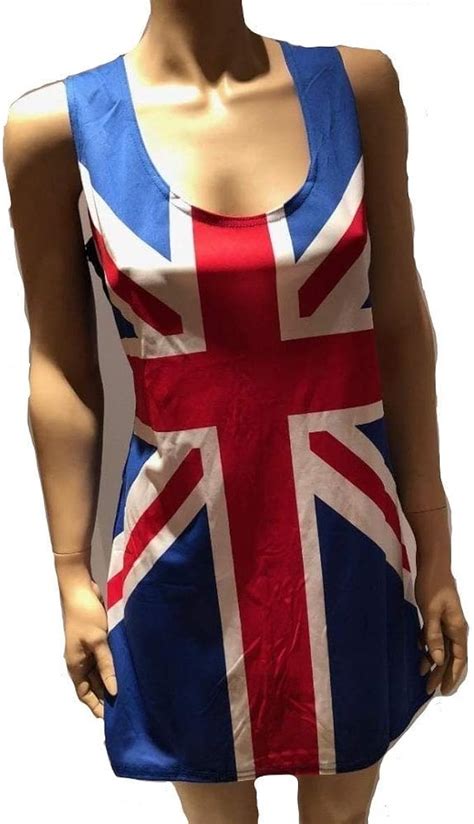 Union Jack Wear Ladies Union Jack Dress - Ginger Spice?: Amazon.co.uk ...