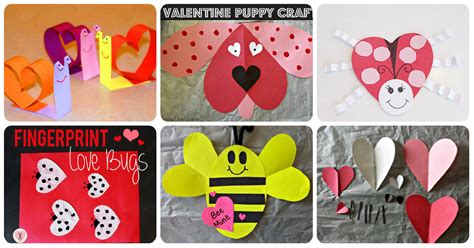 Colección de manualidades creativas para el 14 de febrero San Valentín, día del amor y de la ...