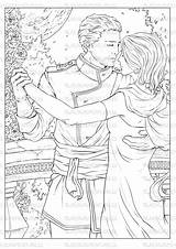 Romantic Couple Coloring Page Printable Line Art For Children  Etsy sketch template