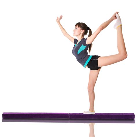 Home Gymnastics Folding Balance Beam Kids - Wayland Sports