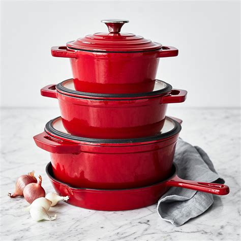 Sur La Table 7-Piece Cast Iron Cookware Set | Sur La Table