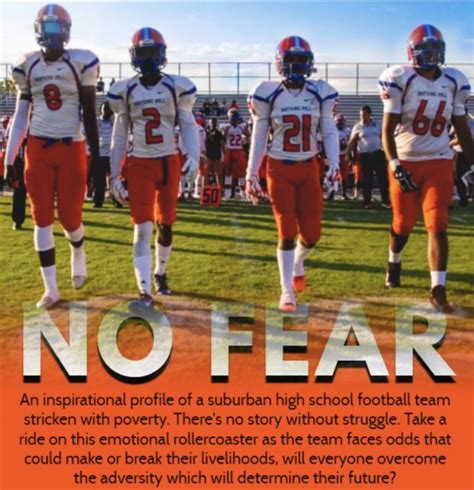 Documentary shows football team has ‘No Fear’ in tackling challenges – The Current