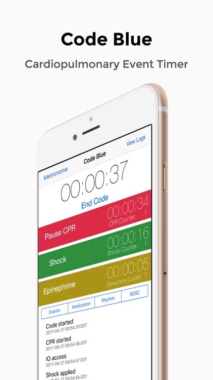 Code Blue: CPR Event Timer by Erik Santana