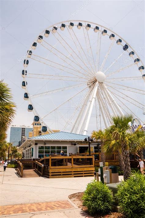 Boardwalk in Myrtle Beach SkyWheel Stock Photo by ©urban_light 50177097