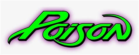 Poison - Poison The Band Logo Transparent PNG - 1400x490 - Free ...