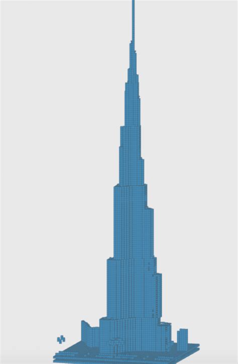 Burj Khalifa Minecraft Map