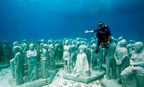 Cancun underwater museum attracts visitors, and a few detractors – The Yucatan Times