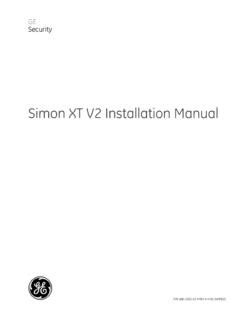 Simon XT V2 Installation Manual - AlarmHow.net / simon-xt-v2 ...