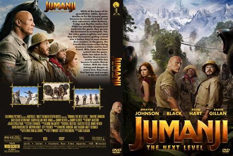 Jumanji: The Next Level (2019) DVD Custom Cover | Dvd cover design, Dvd covers, Custom dvd