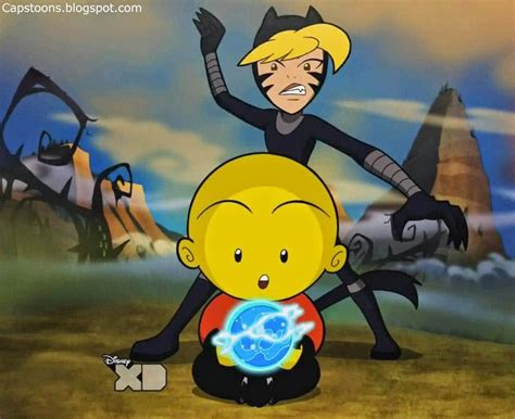 Capturas, imagenes de series animadas: Katnappe Xiaolin Chronicles