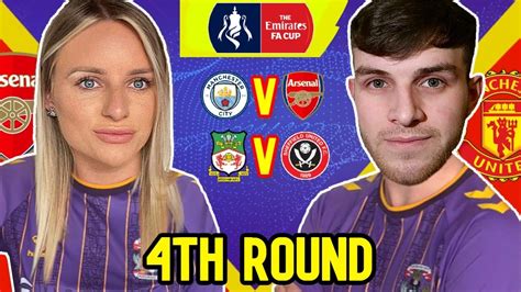 FA CUP ROUND 4 PREDICTIONS - YouTube