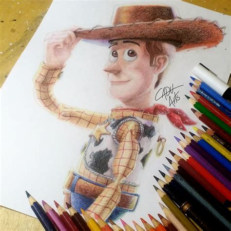 Sheriff Woody, Toy Story 4, Cadu : r/drawing