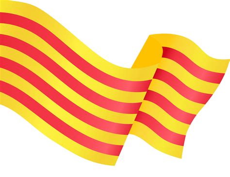 Catalonia Flag Wave Isolated On Png Or Transparent Ba - vrogue.co