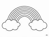 Rainbow Coloring Pages Printable sketch template